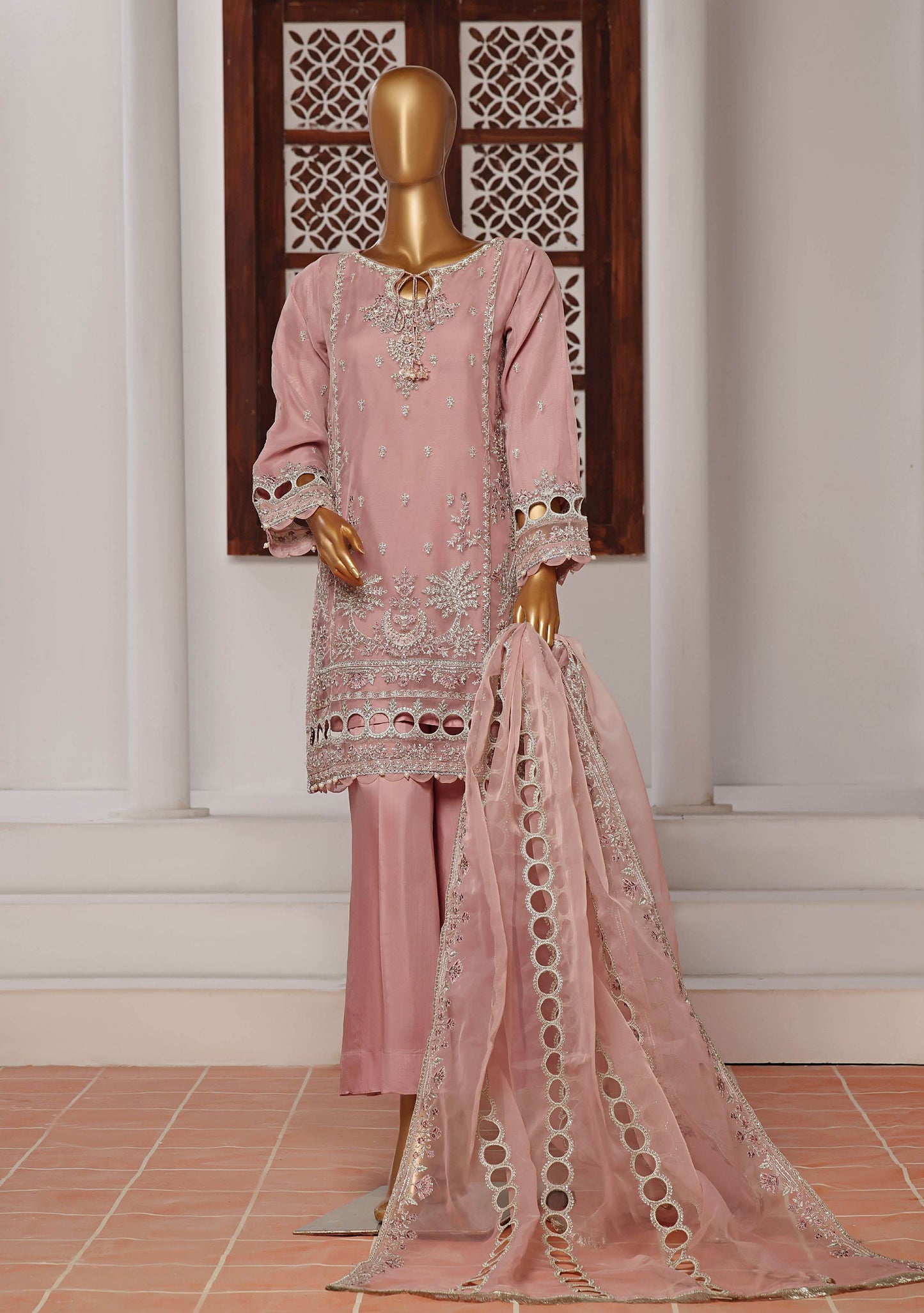 Sadabahar Mahpara Vol 8 Festive Formal Stitched 3pcs - Jotey