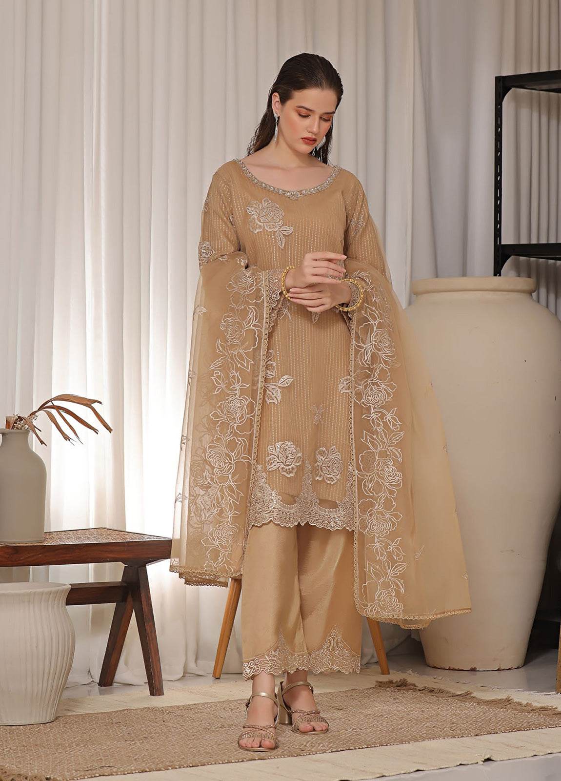 GUZEL DHAAGA FORMAL FESTIVE Stitched 3pcs - Jotey