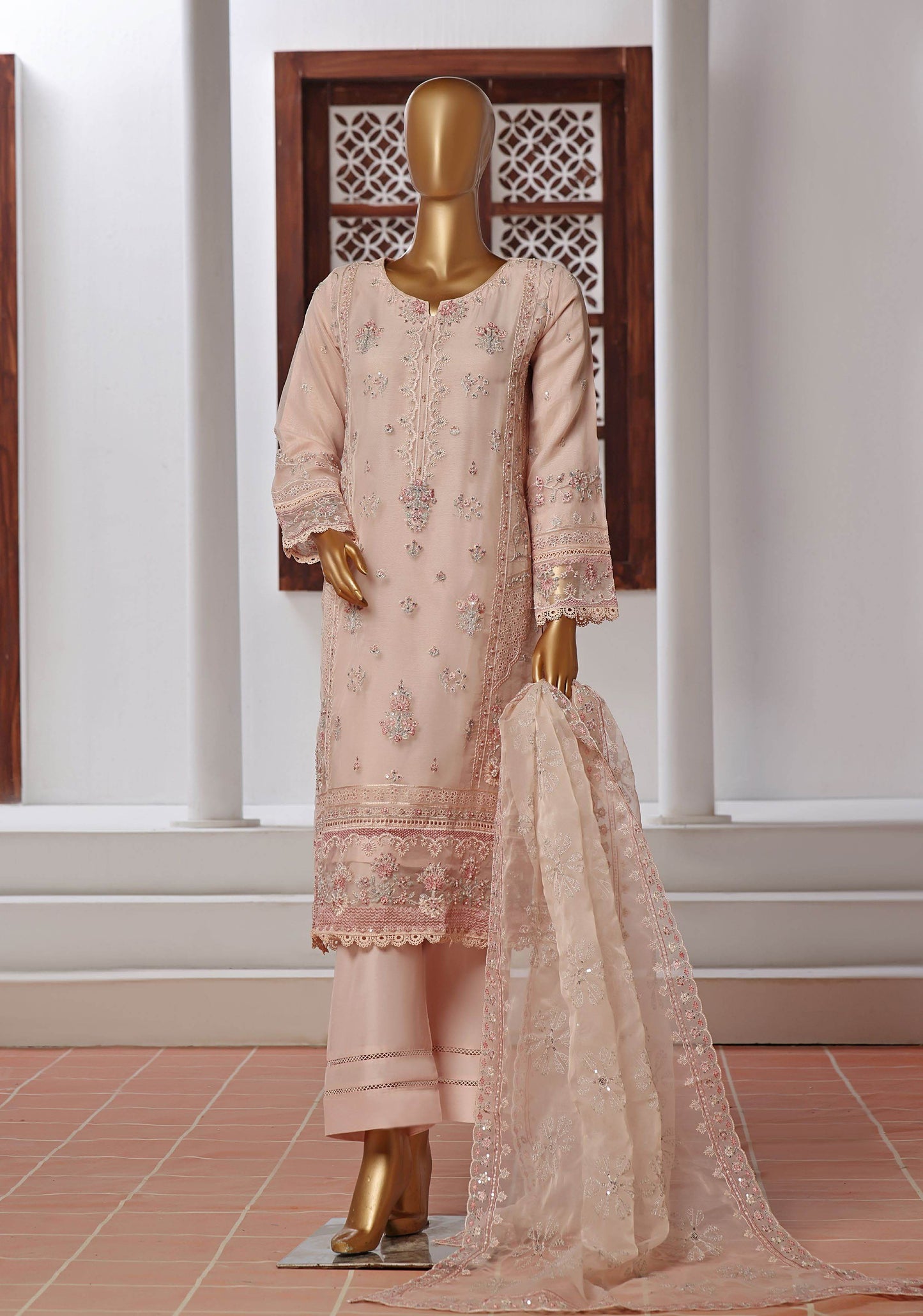 Sadabahar Mahpara Vol 8 Festive Formal Stitched 3pcs - Jotey