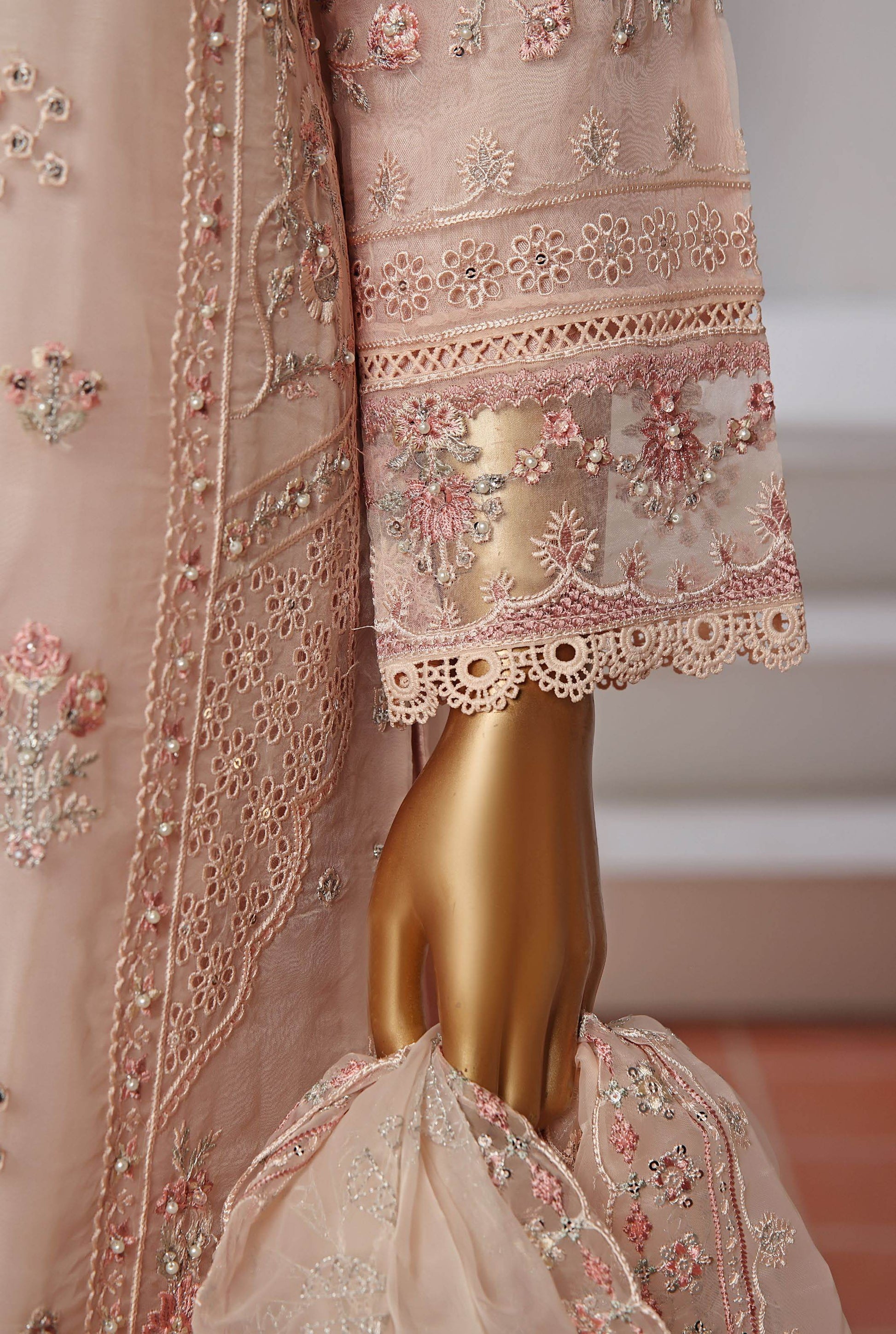 Sadabahar Mahpara Vol 8 Festive Formal Stitched 3pcs - Jotey