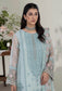 Roshnai By ZA Clothes Embroidered Semi-Stitched Organza 3pcs - Jotey