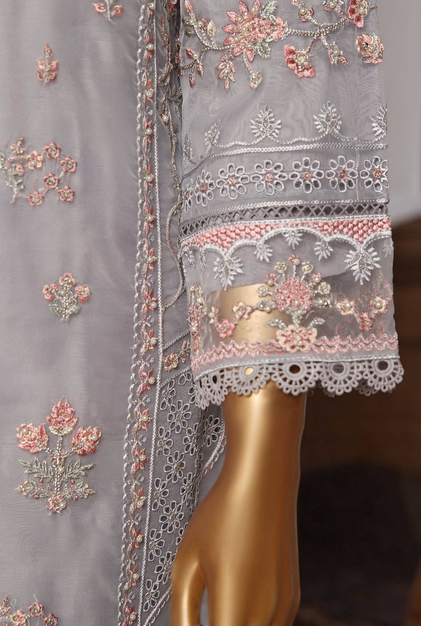 Sadabahar Mahpara Vol 8 Festive Formal Stitched 3pcs - Jotey