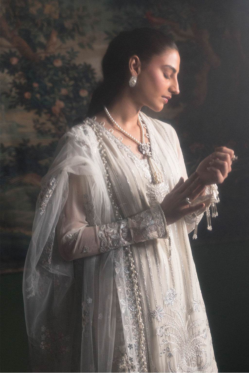 La Regina By Seraph Organza Unstitched 3pcs - Jotey