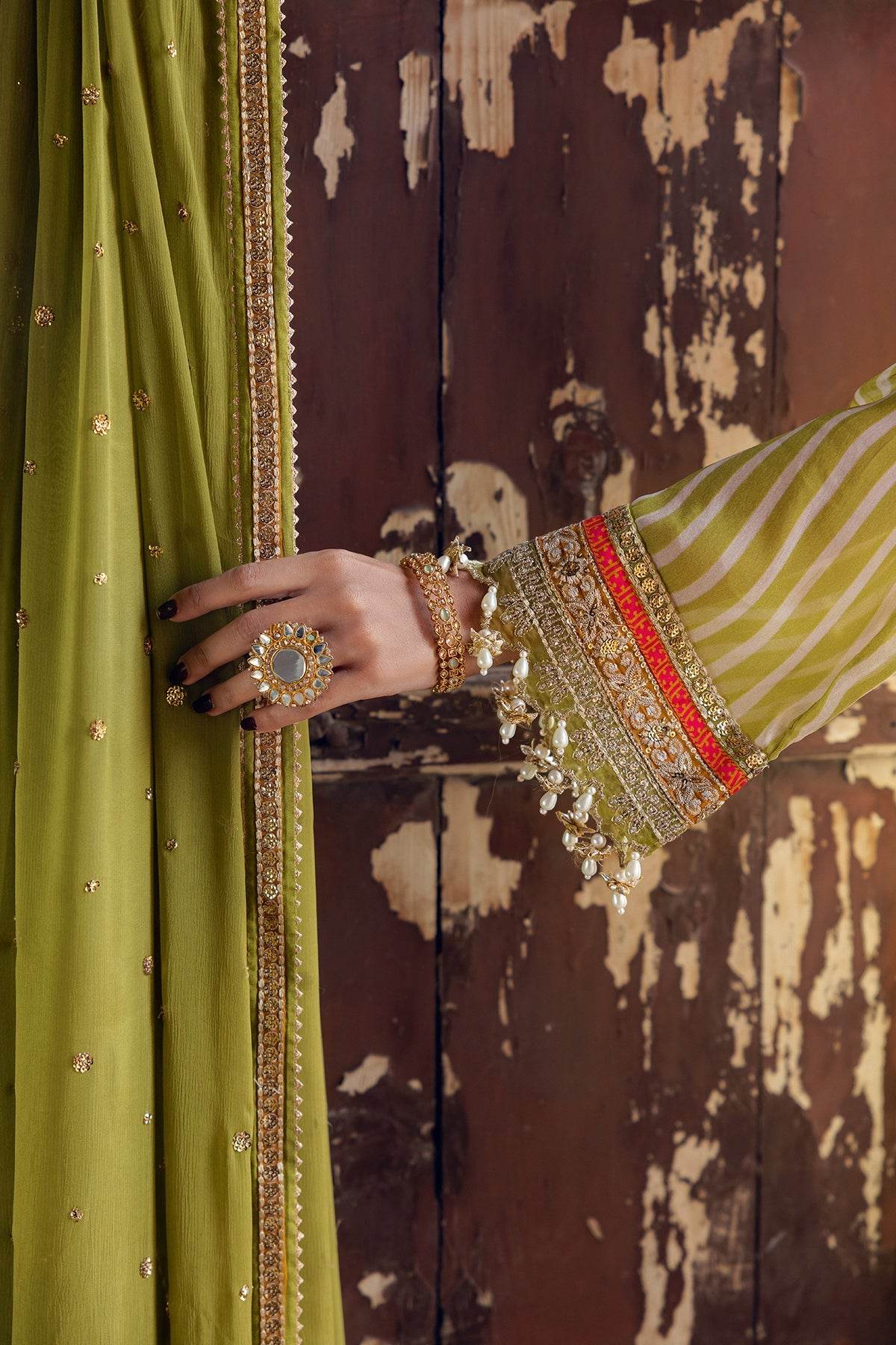 Vasal By Charizma Embroidered Luxury Chiffon Vol-03 Unstitched 3pcs - Jotey