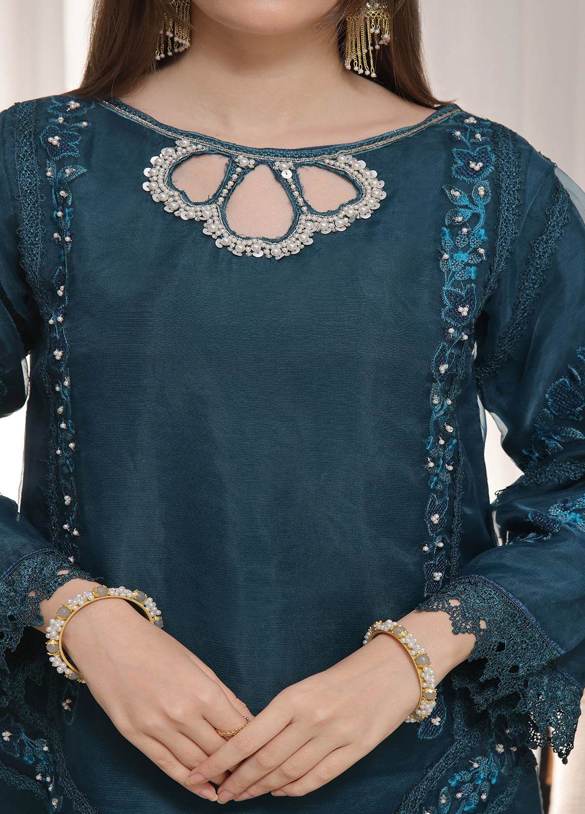 GUZEL DHAAGA FORMAL FESTIVE Stitched 3pcs - Jotey