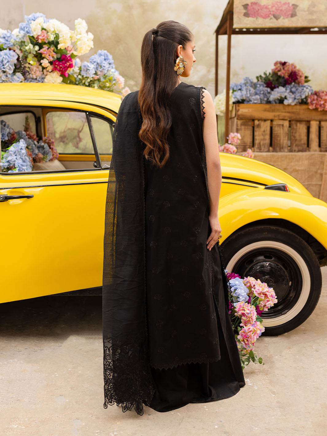 Twilight By Mahnur Embroidered Lawn Unstitched 3pcs - Jotey