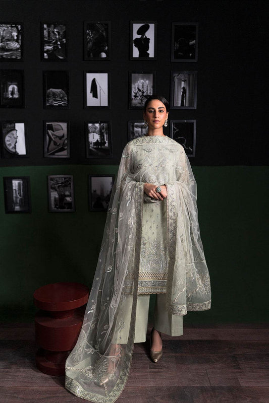 La Regina By Seraph Organza Unstitched 3pcs - Jotey