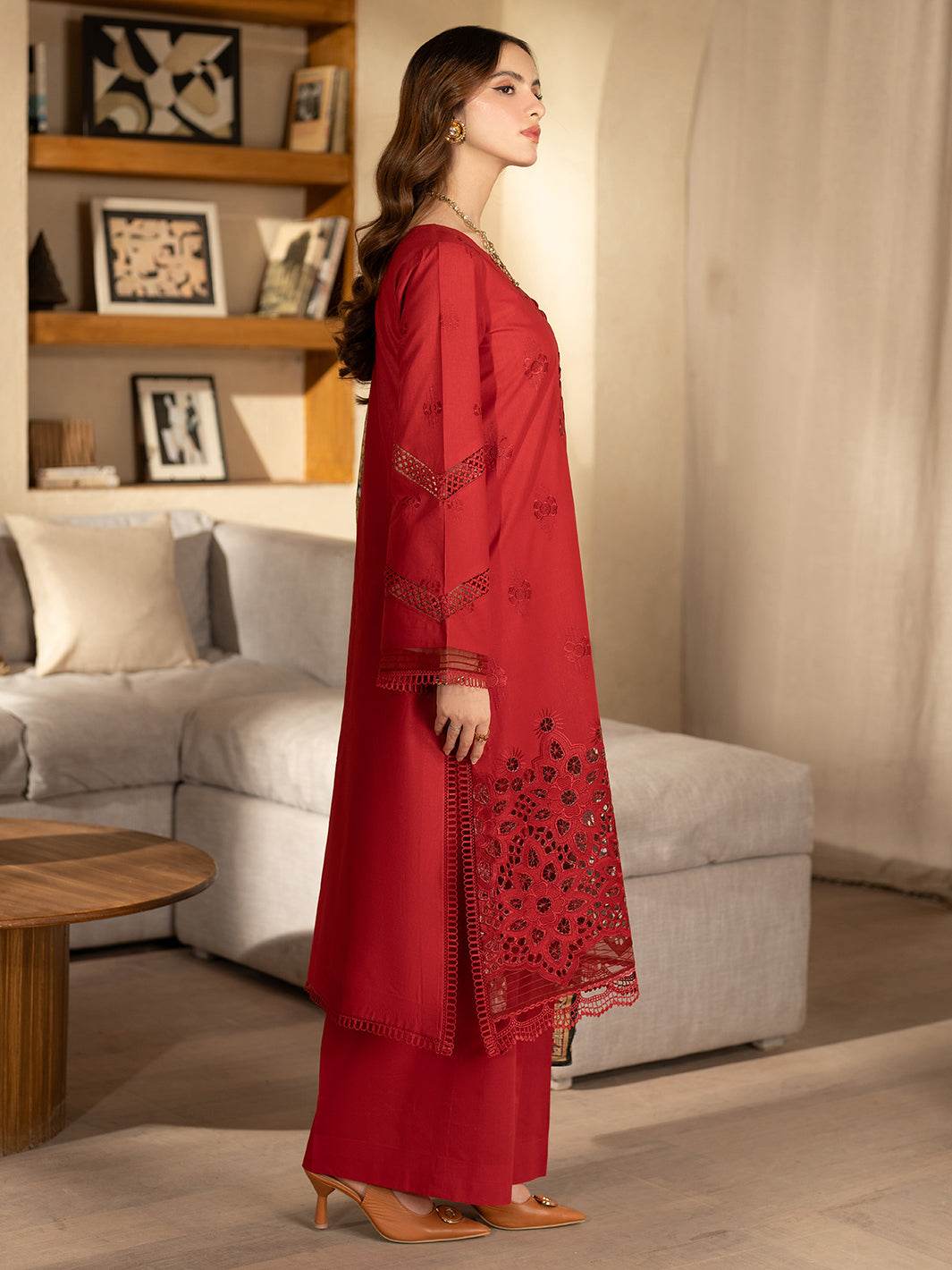 Stella By Mahnur Embroidered Lawn Unstitched 3pcs - Jotey