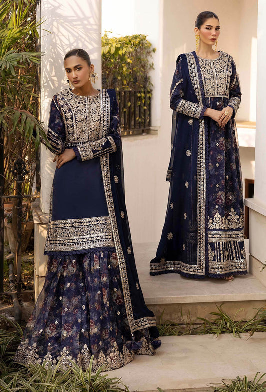 Adans Libas Summer's Dream Embroidered Lawn Unstitched 3 Piece - Jotey