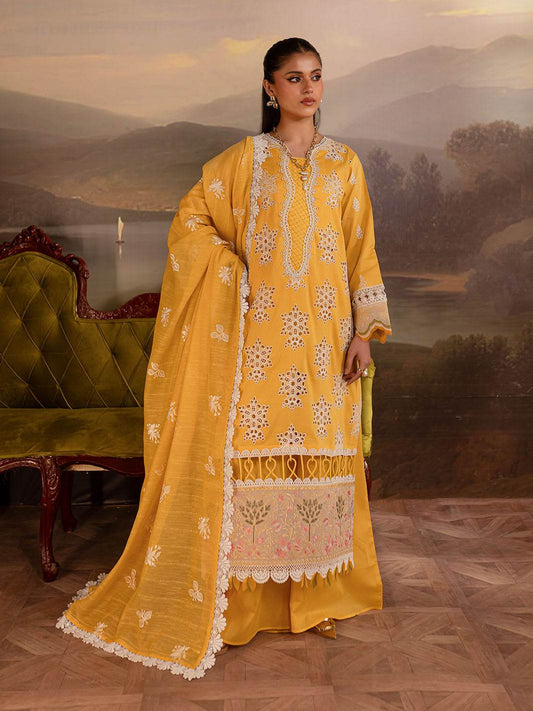 Twilight By Mahnur Embroidered Lawn Unstitched 3pcs - Jotey