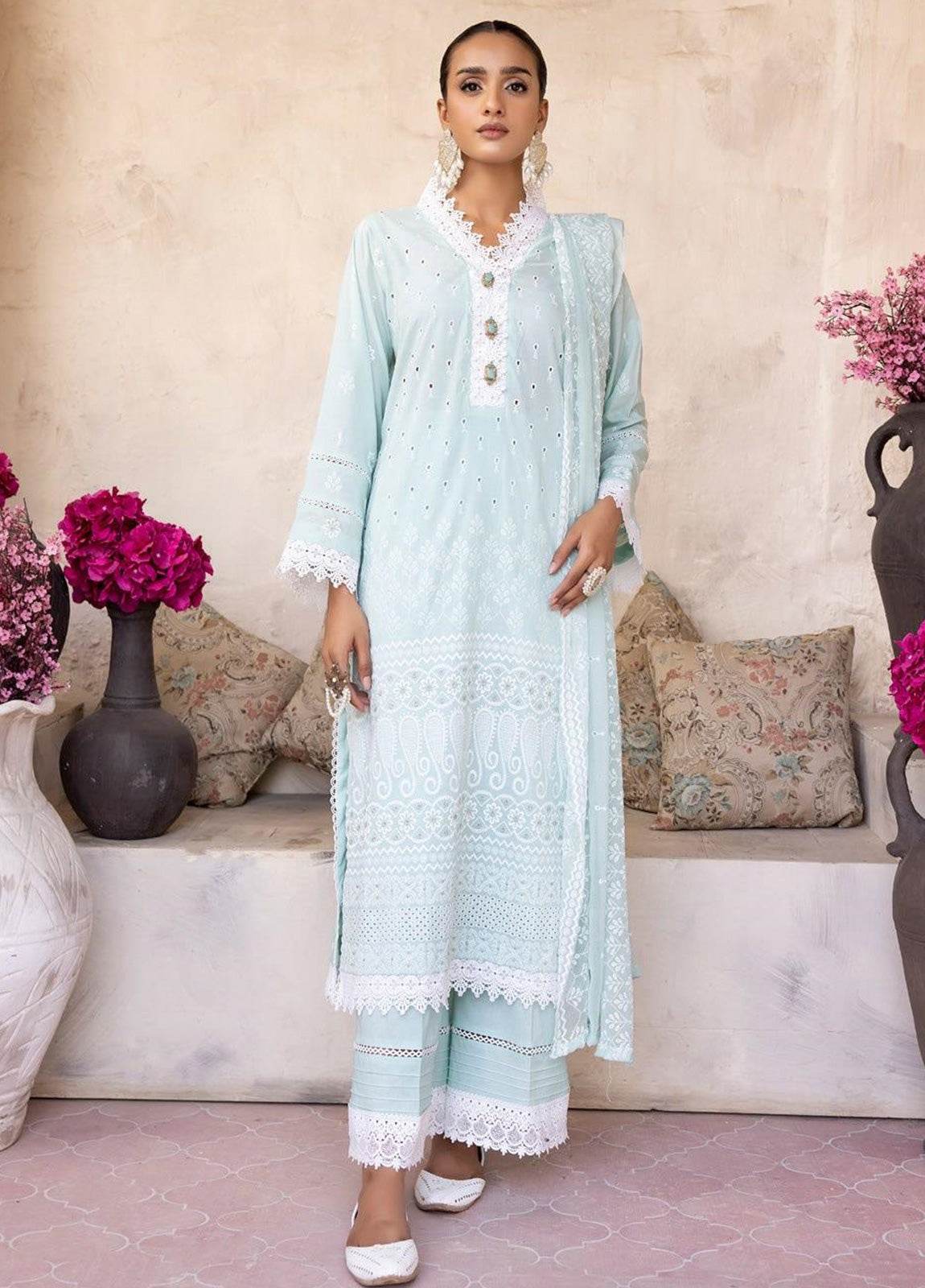 KHOOBSURAT Aventus Swiss Unstitched 3pcs - Jotey