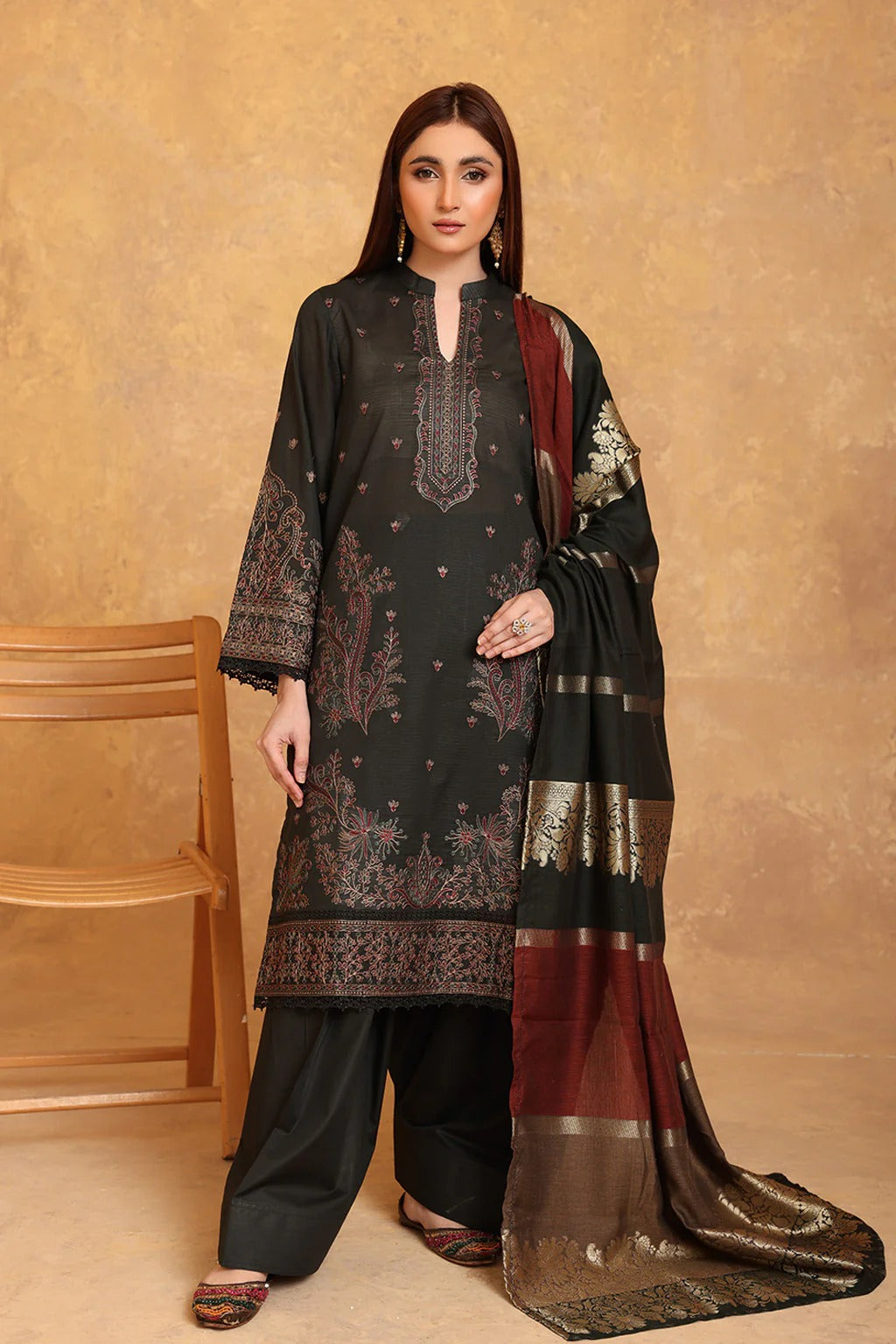 Adeeva by Johra Embroidered Jacquard Lawn Unstitched 3Pcs