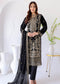 Zahikah By Bin Hameed Luxury Embroidered Chiffon Untitched 3pcs - Jotey