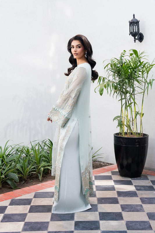 Tarz by Freesia Embroirdered Chiffon Unstitched 3 Piece - Jotey