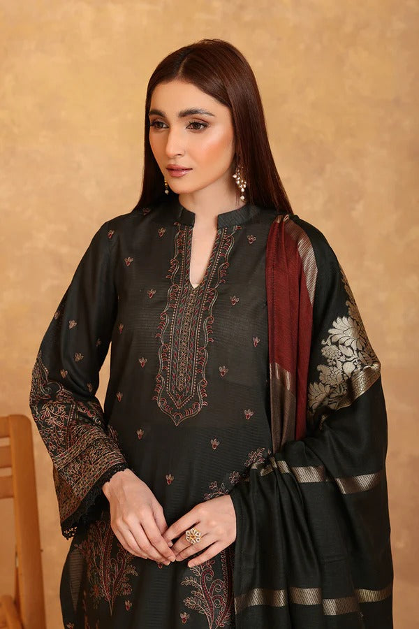 Adeeva by Johra Embroidered Jacquard Lawn Unstitched 3Pcs