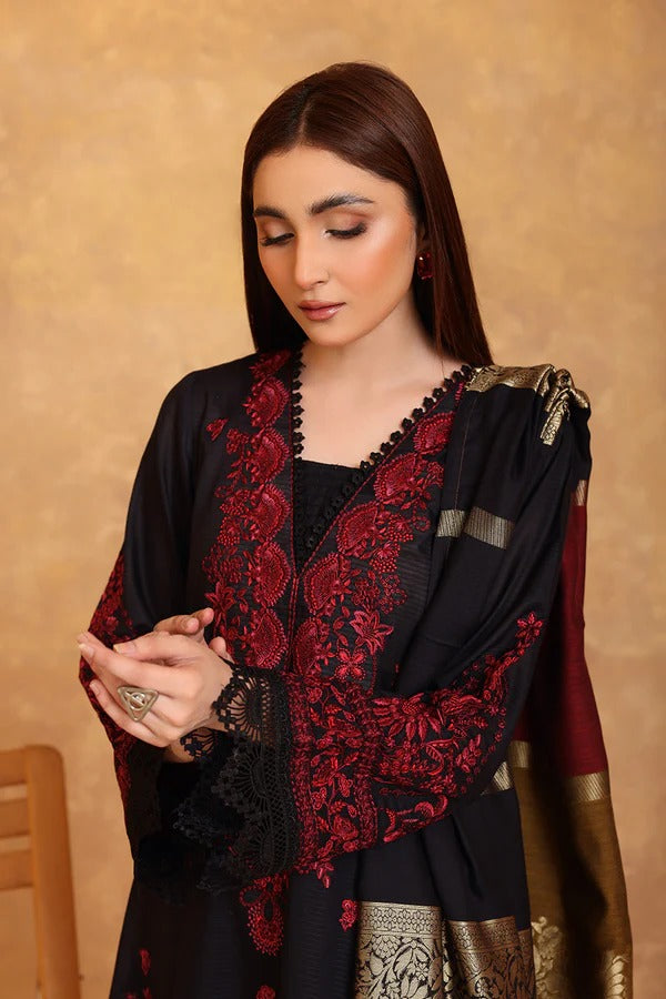 Adeeva by Johra Embroidered Jacquard Lawn Unstitched 3Pcs