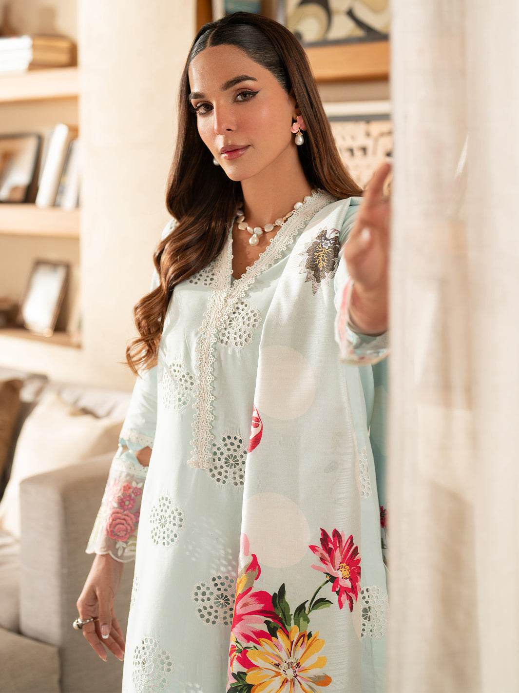 Stella By Mahnur Embroidered Lawn Unstitched 3pcs - Jotey