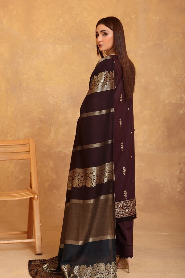 Adeeva by Johra Embroidered Jacquard Lawn Unstitched 3Pcs