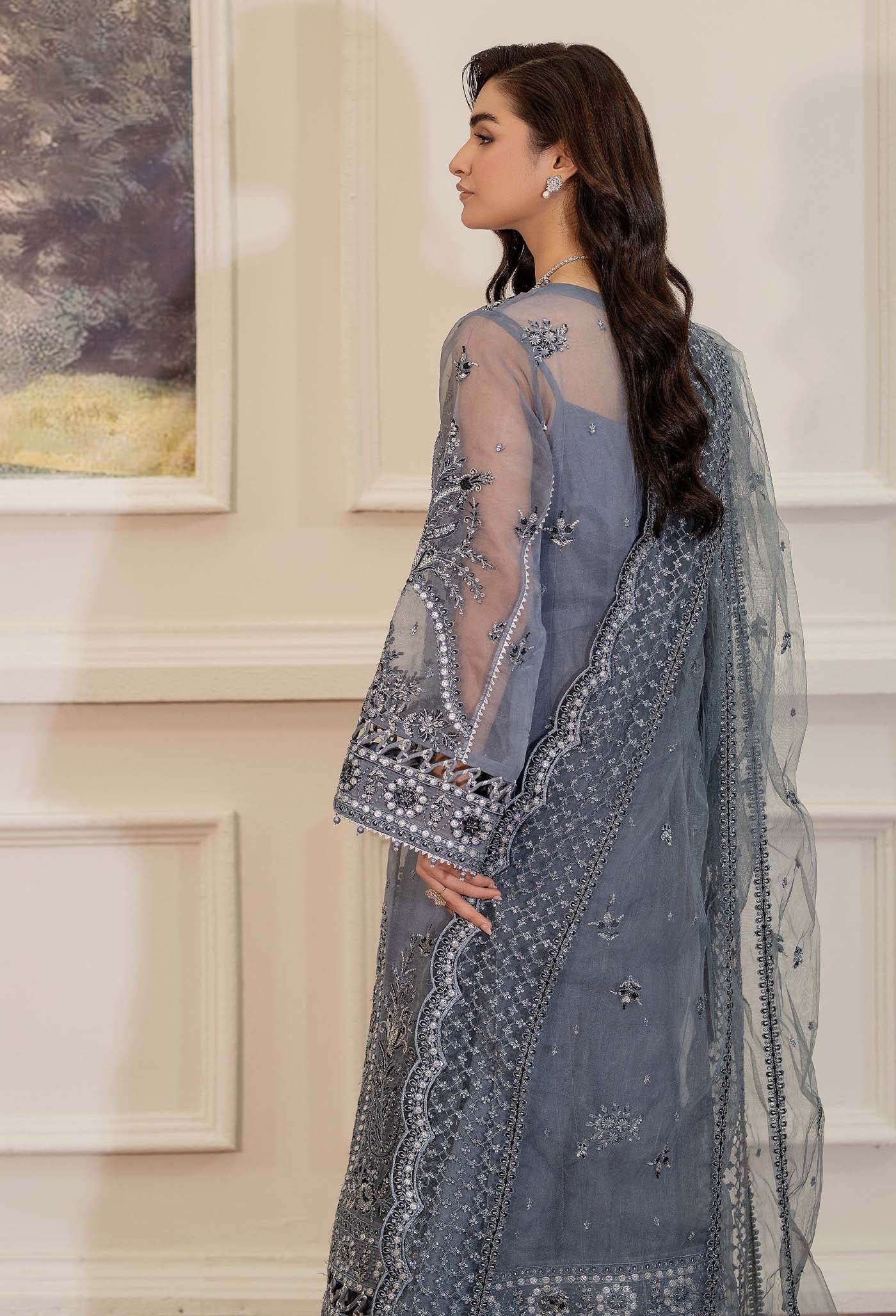 Adan's Libas Traditional Essence Unstitched Semi Formals 3pcs - Jotey