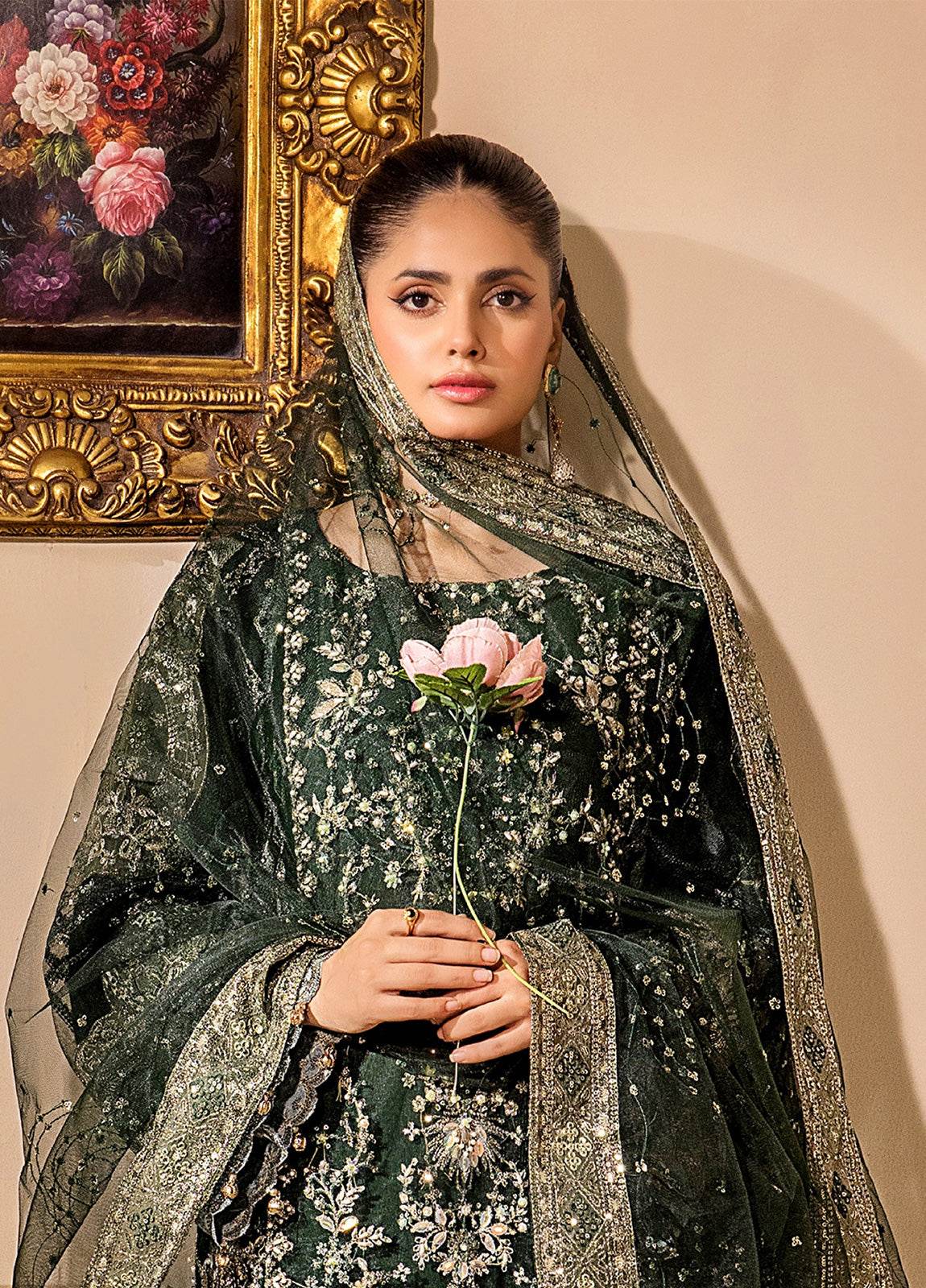 Chantelle By ZA Clothes Embroidered Stitched 3pcs - Jotey