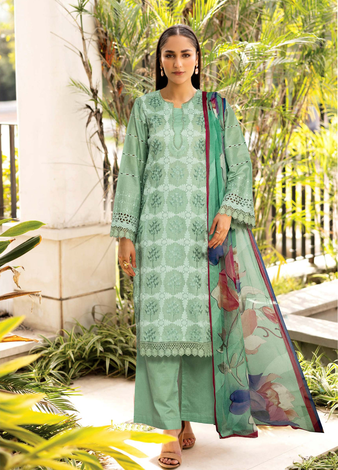 Alyana by Johra Chikankari Lawn Unstitched 3Pcs