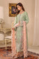 ZA Clothes Embroidered Chiffon Ready to wear 3pcs - Jotey