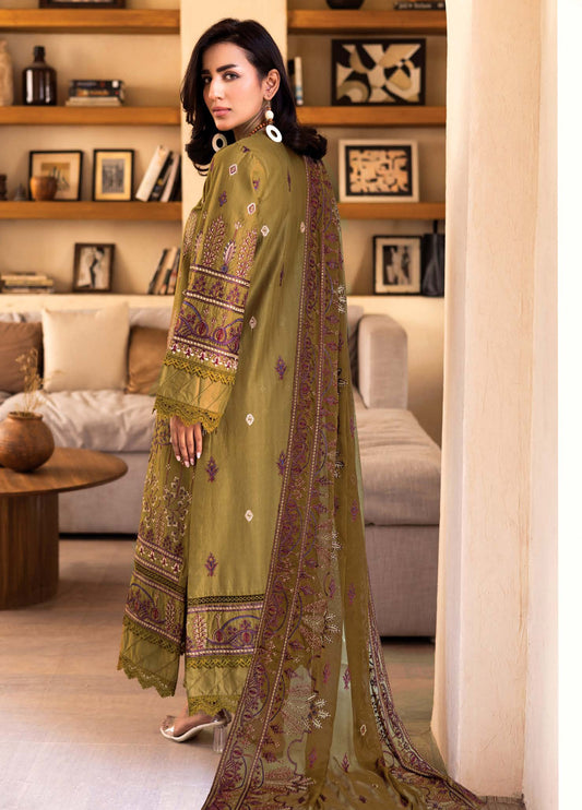 Irsa by Johra Embroidered Lawn Unstitched 3Pcs