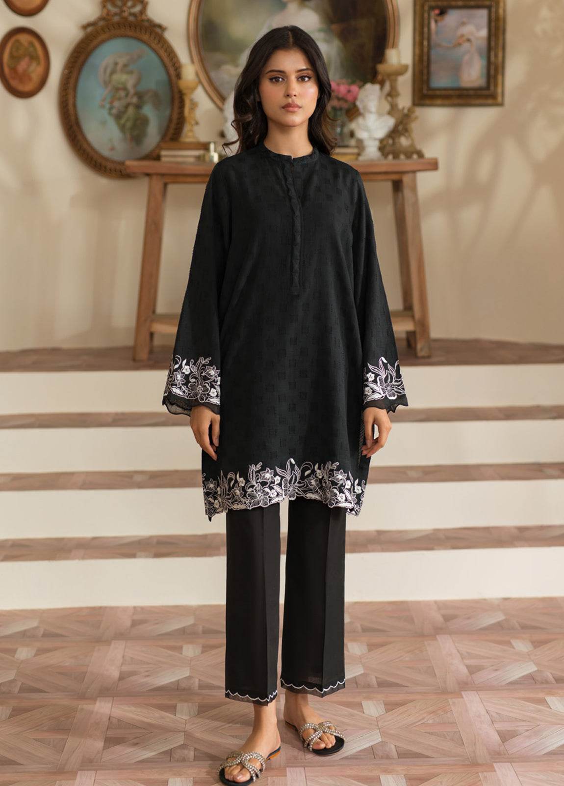Sahar Ready To Ware Embroidered Co-Ord Sets - Jotey