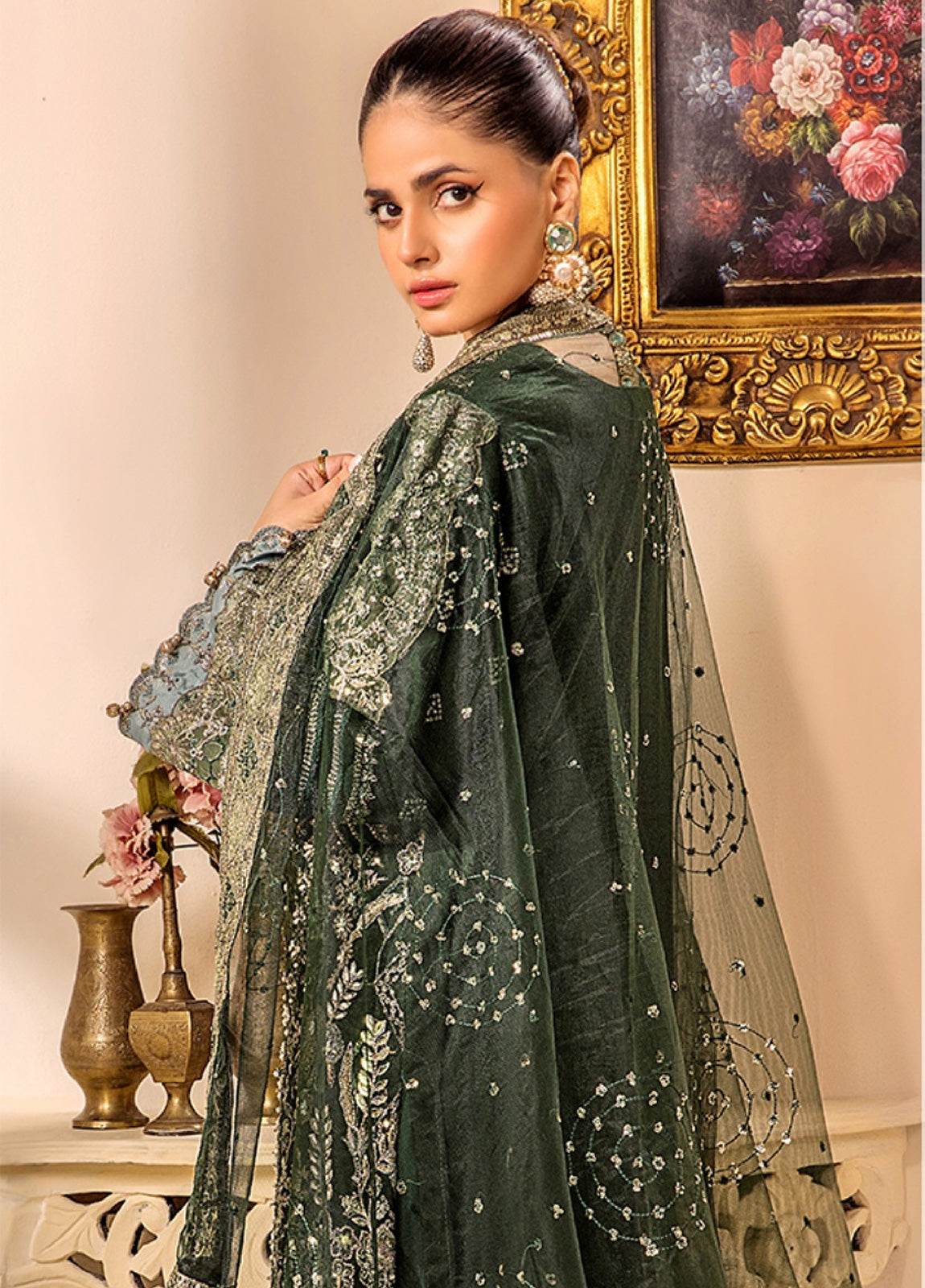 Chantelle By ZA Clothes Embroidered Stitched 3pcs - Jotey