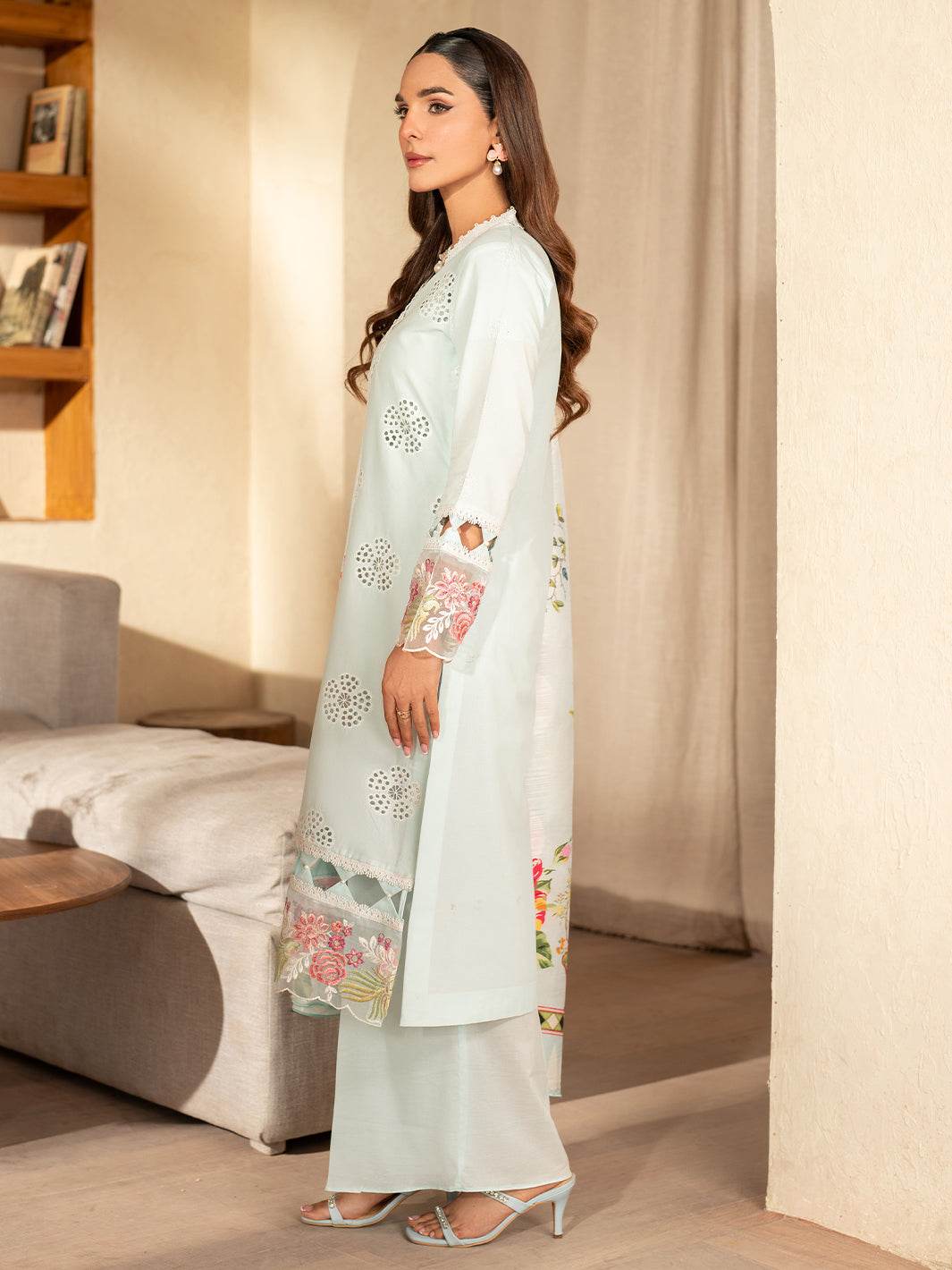 Stella By Mahnur Embroidered Lawn Unstitched 3pcs - Jotey