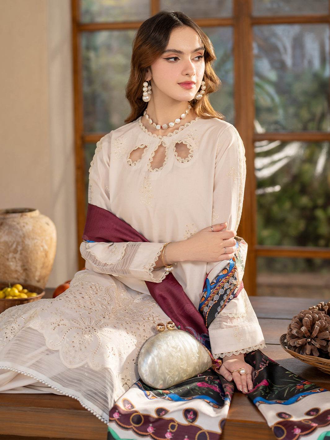 Stella By Mahnur Embroidered Lawn Unstitched 3pcs - Jotey