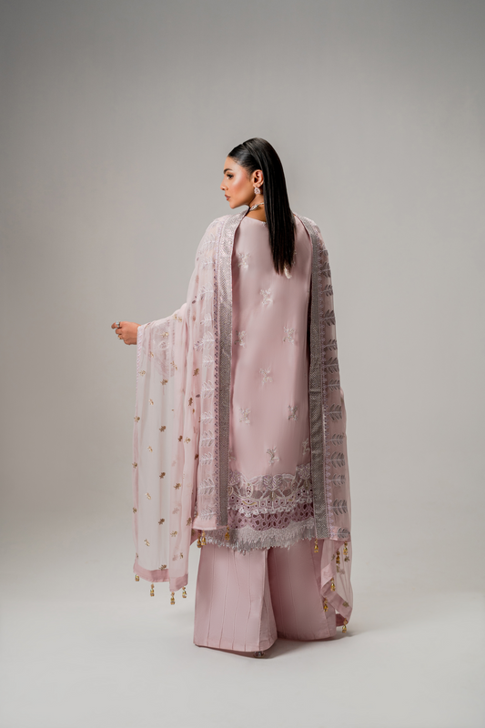 Zebtan Aura Vol-01 Embroidered Chiffon Unstitched 3pcs