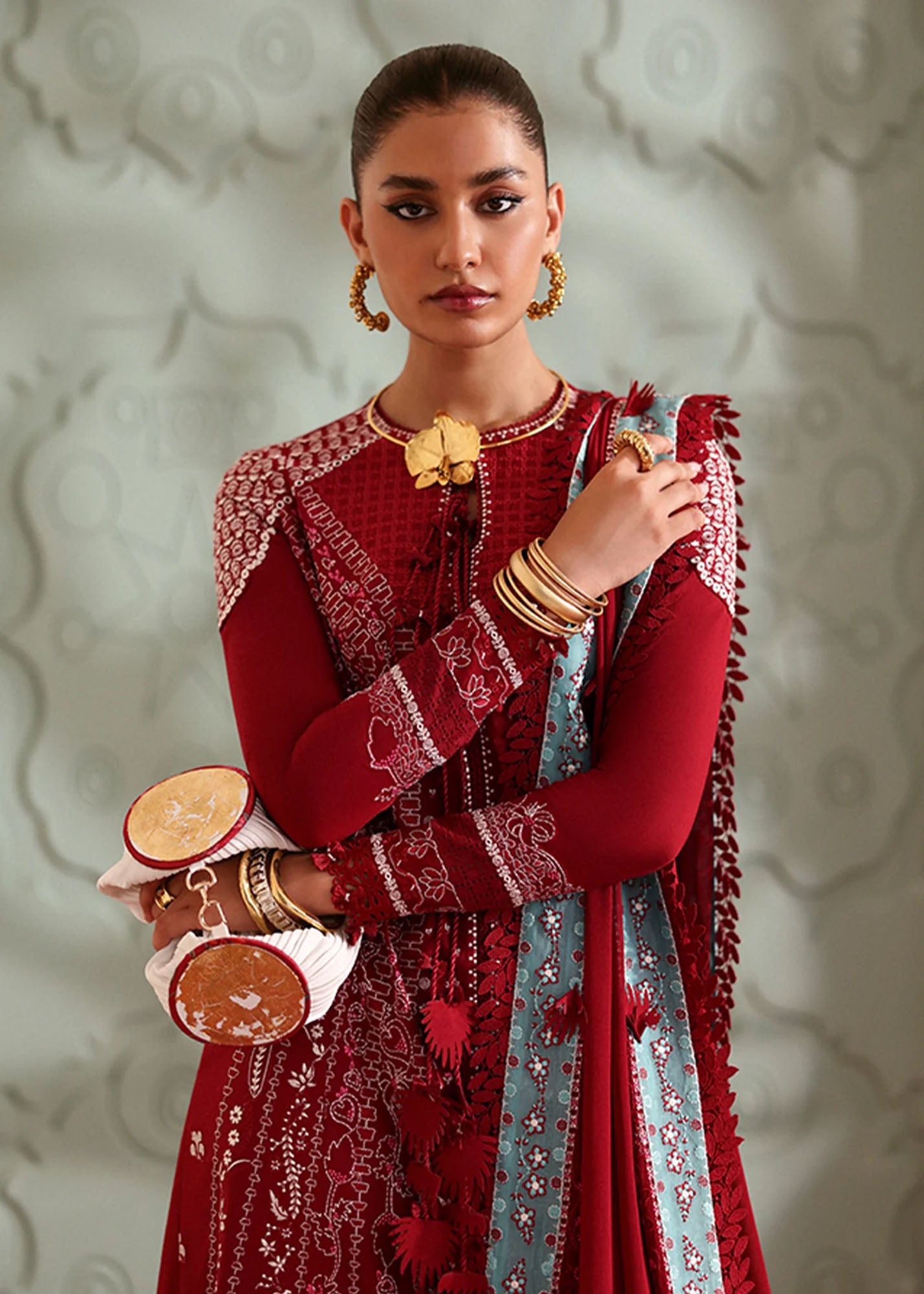 Lawn'25 Eid by Suffuse Embroidered Lawn Unstitched 3Pcs