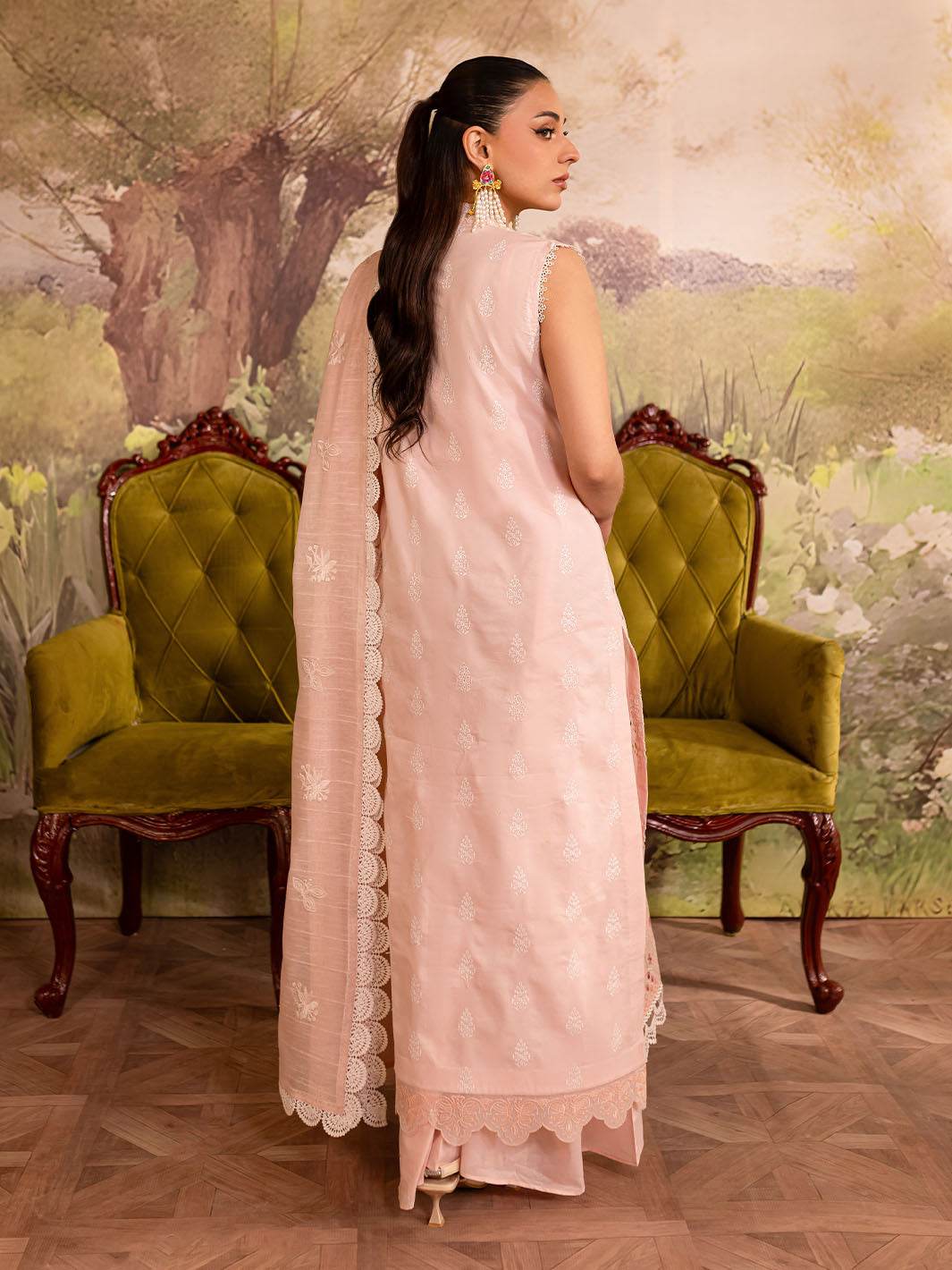 Twilight By Mahnur Embroidered Lawn Unstitched 3pcs - Jotey