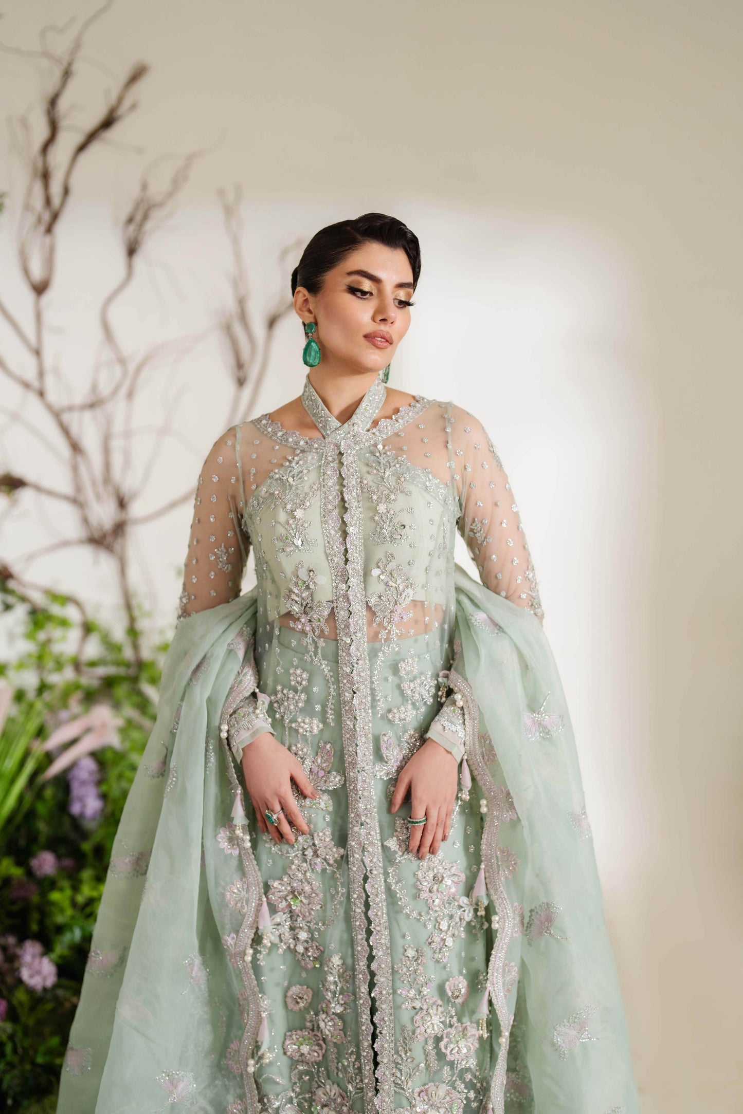 ZOYA & FATIMA REEM Festive Unstitched 4pcs - Jotey