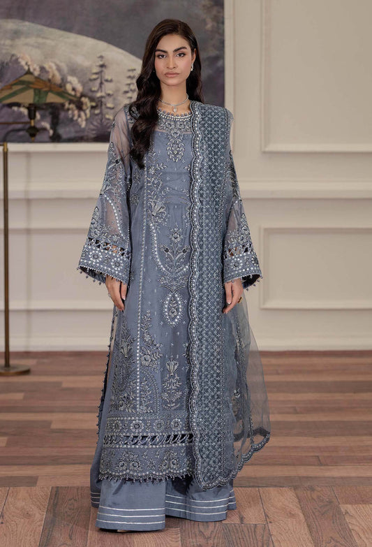 Adan's Libas Traditional Essence Unstitched Semi Formals 3pcs - Jotey