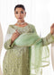Zoya By ZA Clothes Embroidered Chiffon Semi-Stitched 3pcs - Jotey