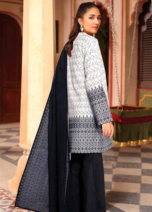 Aasir by Johra Chikankari Lawn Unstitched 3Pcs