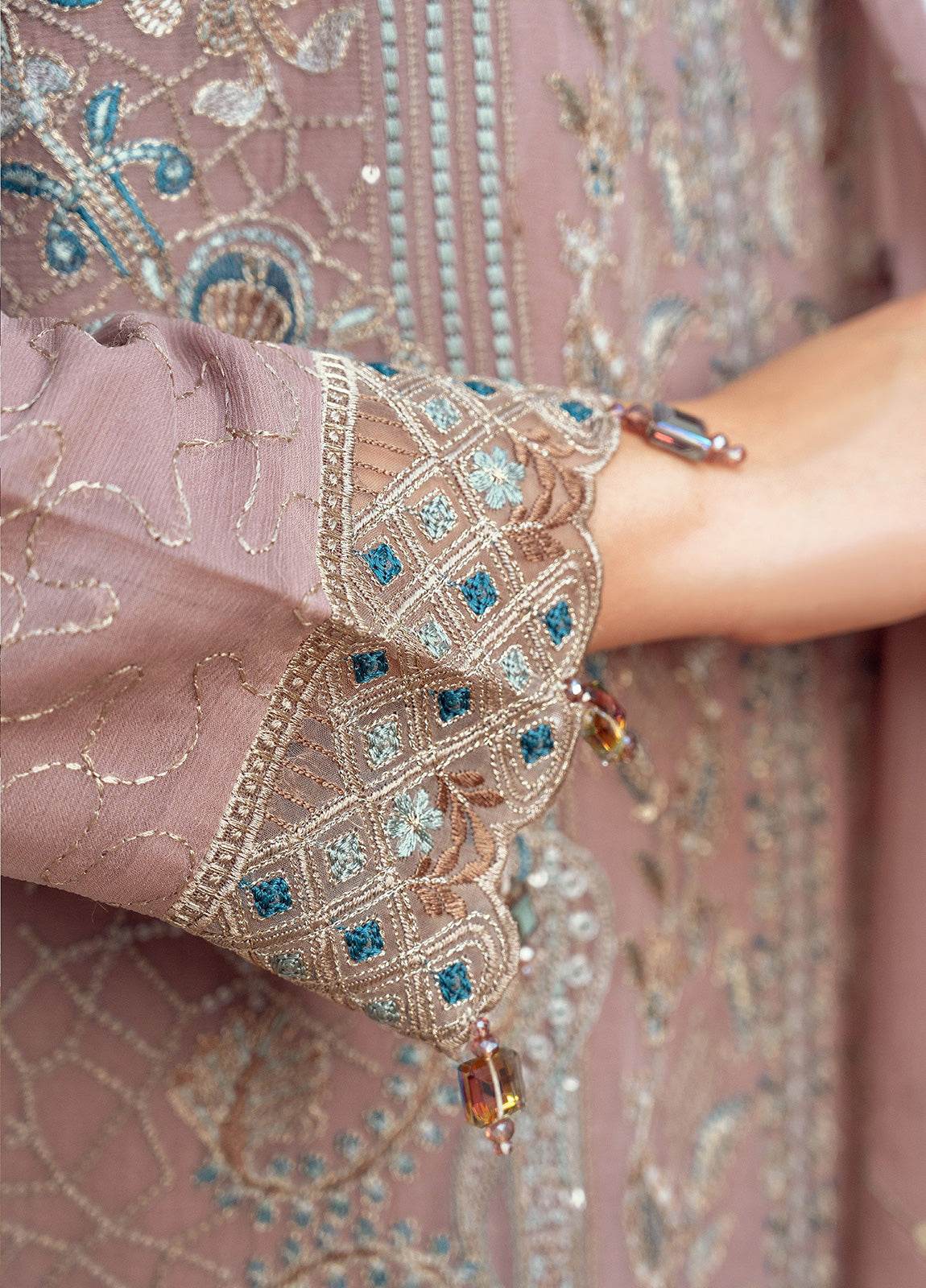 MEHRIMA By Noori Stitched Chiffon Luxury 3pcs - Jotey