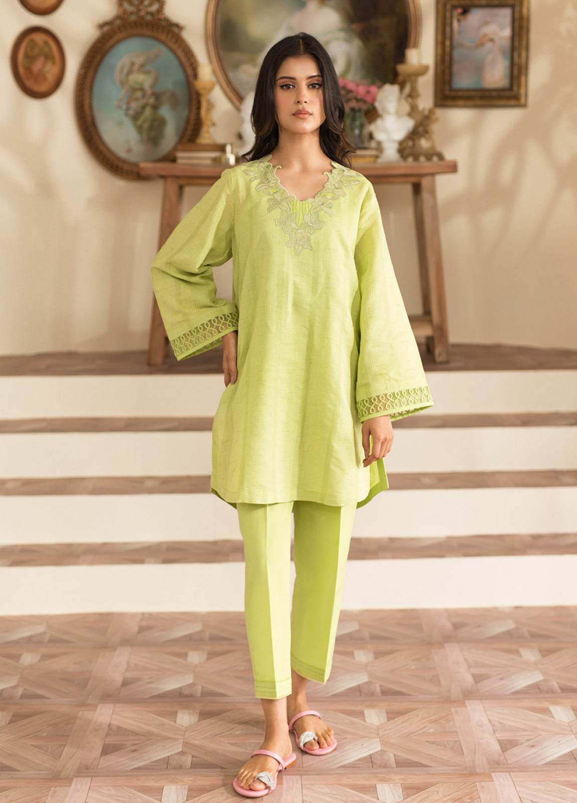 Sahar Ready To Ware Embroidered Co-Ord Sets - Jotey