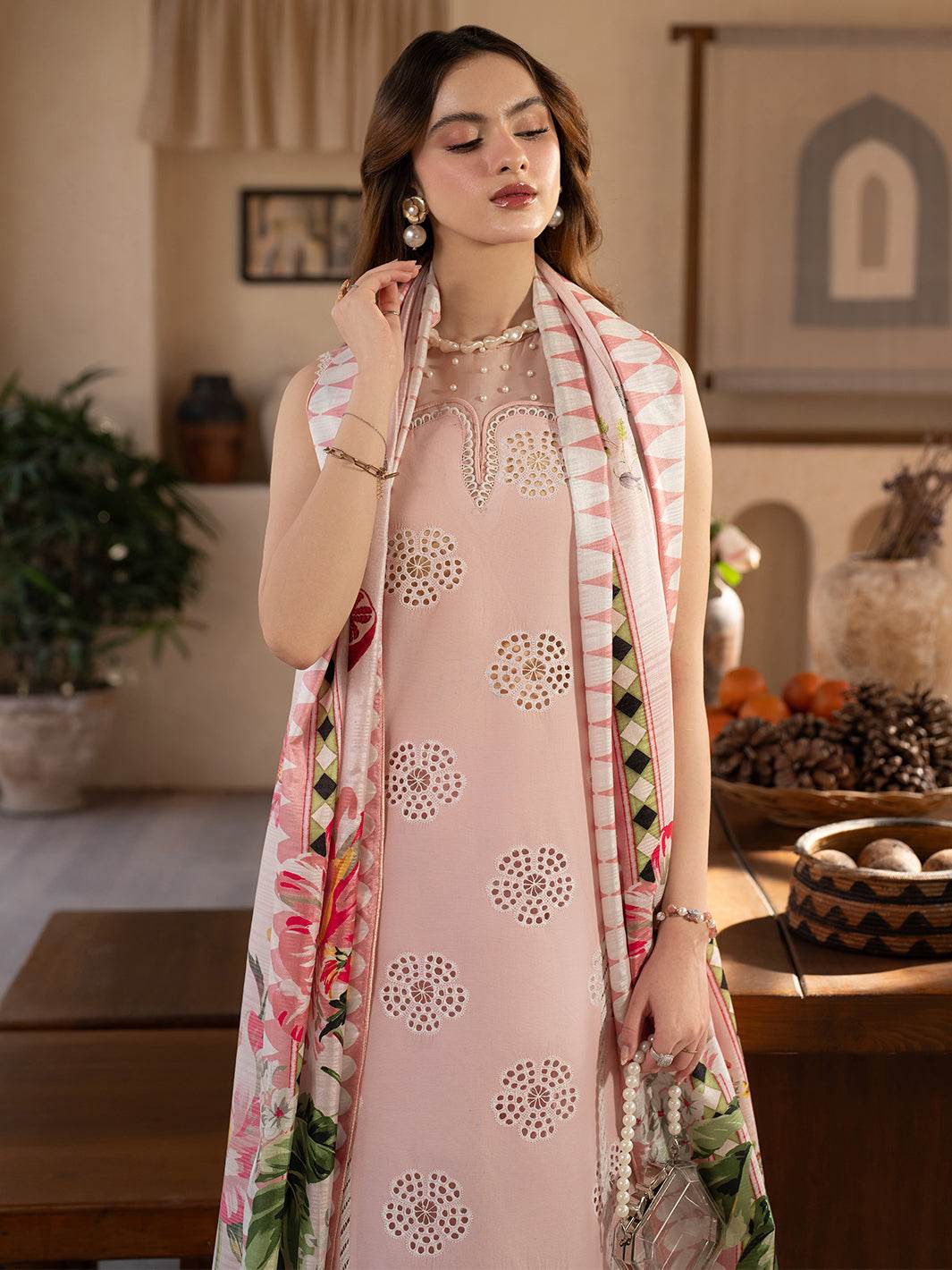 Stella By Mahnur Embroidered Lawn Unstitched 3pcs - Jotey