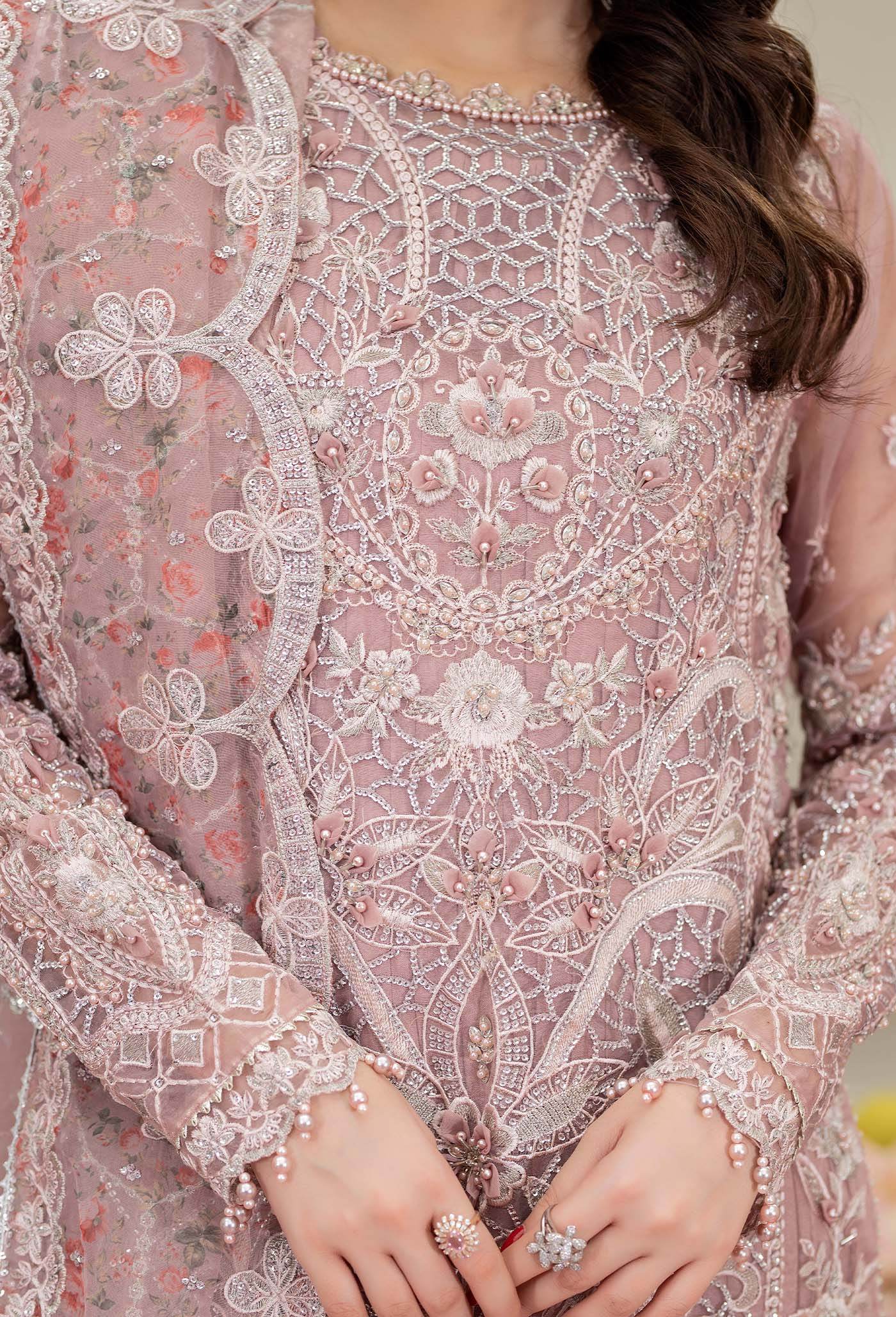 Adan's Libas Traditional Essence Unstitched Semi Formals 3pcs - Jotey