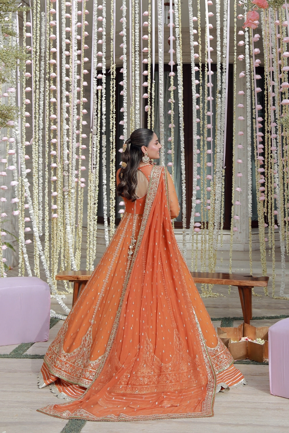 Gulmina Embroidered Chiffon Unstitched 4 Piece