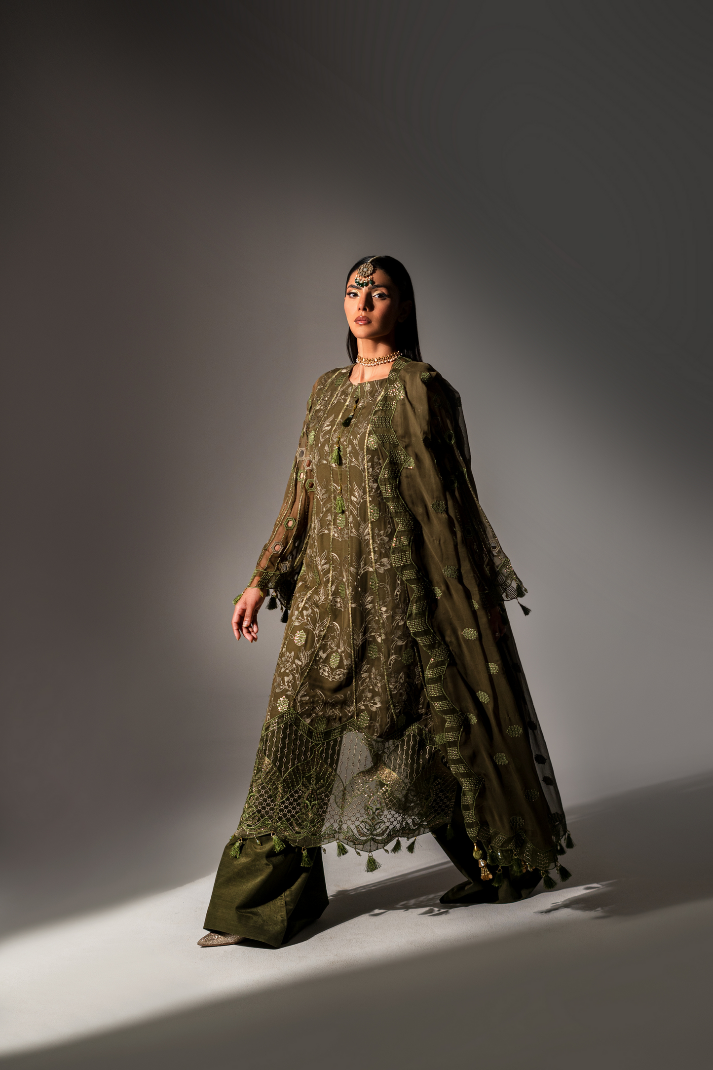 Zebtan Aura Vol-01 Embroidered Chiffon Unstitched 3pcs