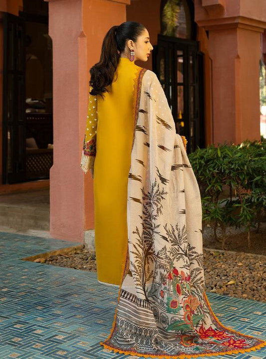 Zainab Chottani Chikankari'25 Unstitched Lawn 3pcs - Jotey