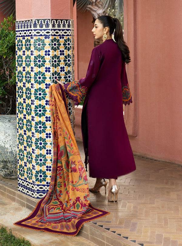 Zainab Chottani Chikankari'25 Unstitched Lawn 3pcs - Jotey