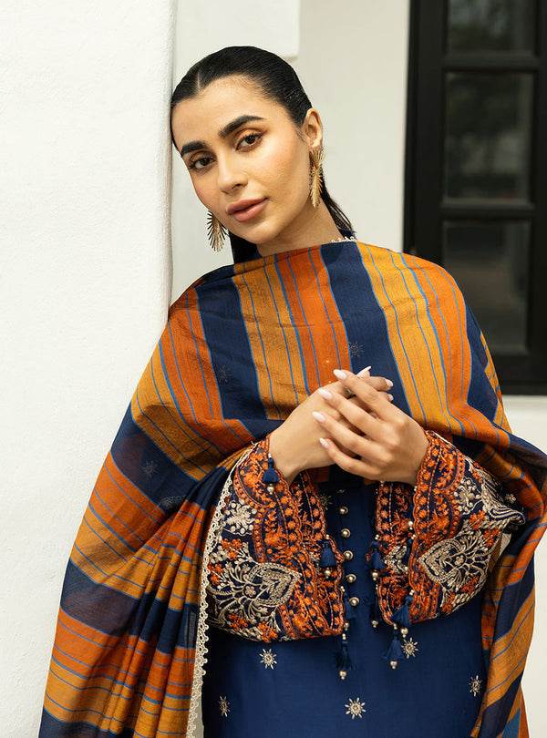 Zainab Chottani Chikankari'25 Unstitched Lawn 3pcs - Jotey