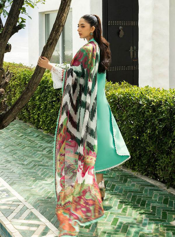 Zainab Chottani Chikankari'25 Unstitched Lawn 3pcs - Jotey