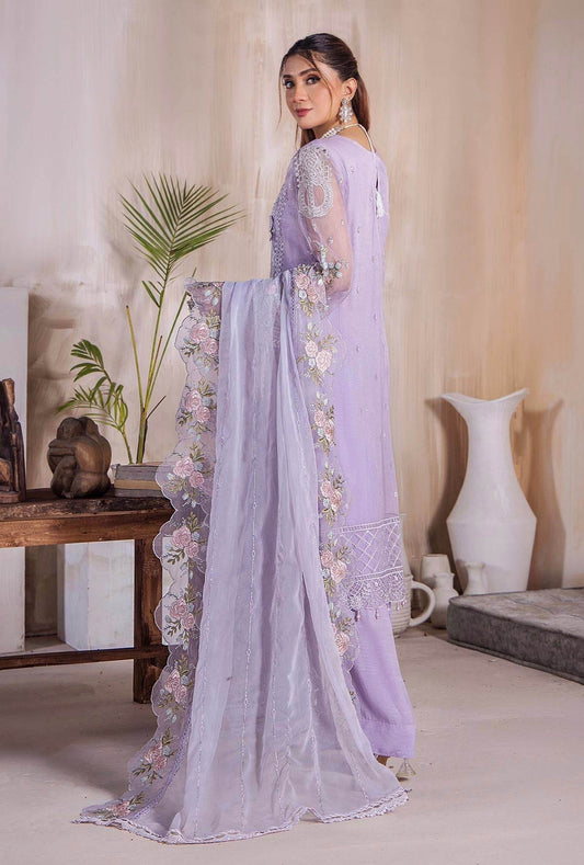 Riwayat By ZA Clothes Embroidered Stitched 3pcs - Jotey