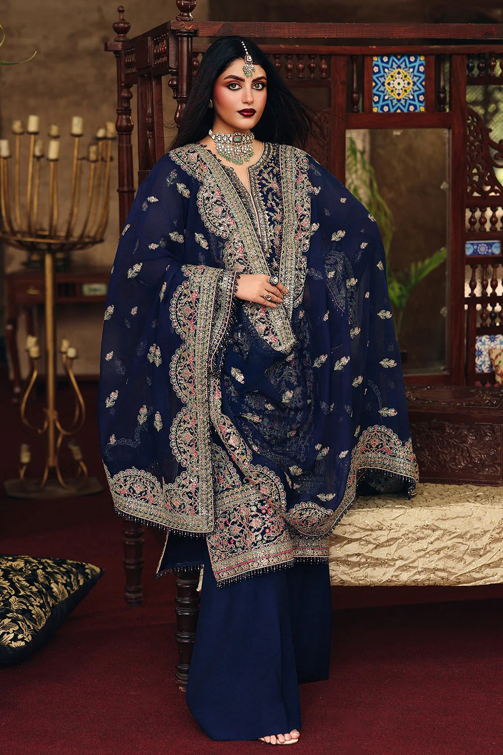 Silsila By Saad Shaikh Festive'25 Embroidered Unstitched 3Pcs